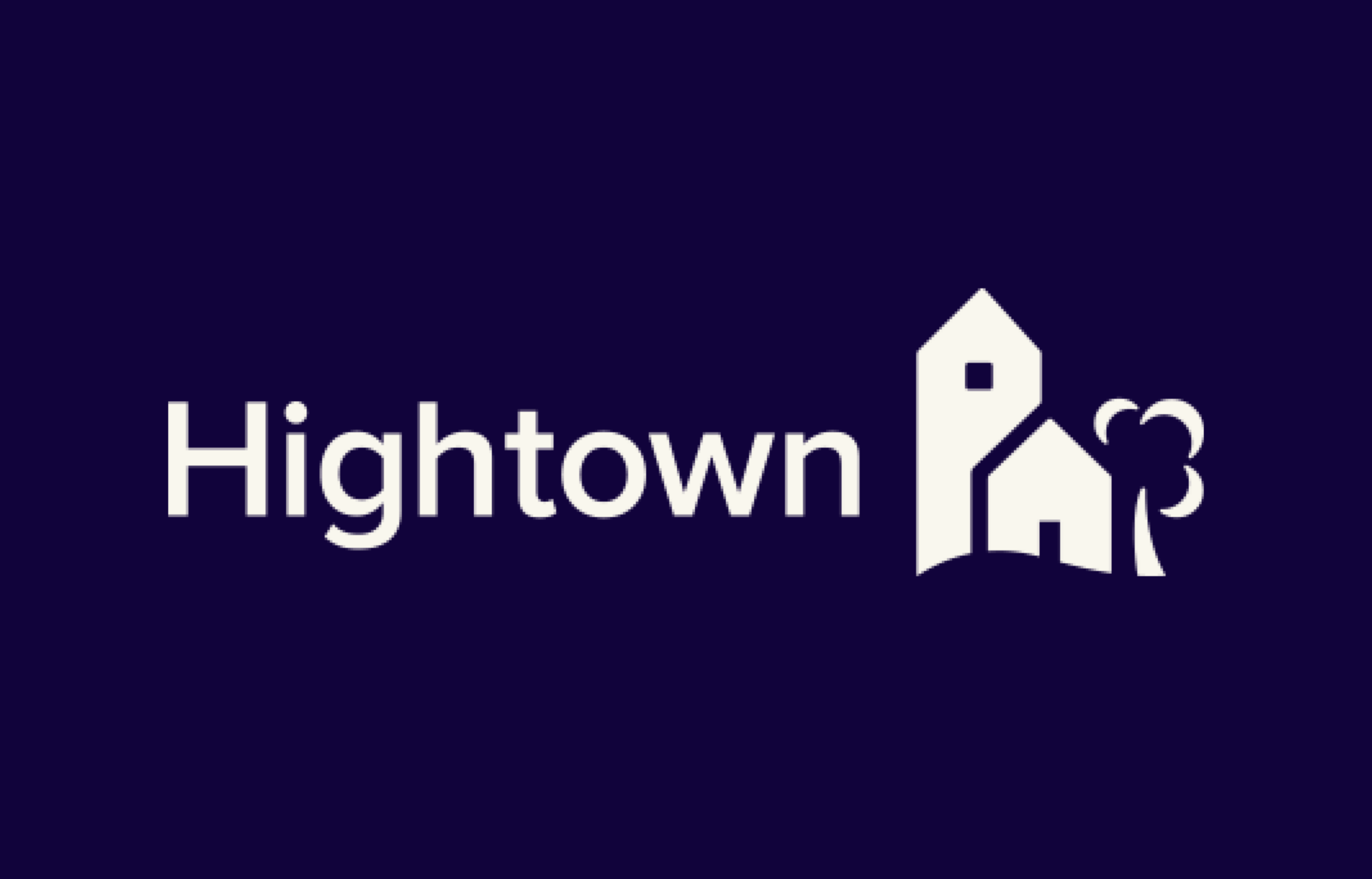 Logo of Hightown Housing Association.