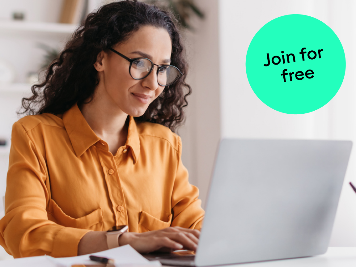 Female staffing agency manager in the health and care industry, signing up to join Florence’s free agency panel.